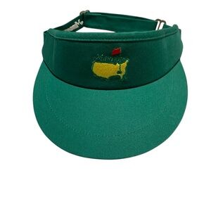 ⛳ Masters Adjustable Golf Visor — Green | EUC